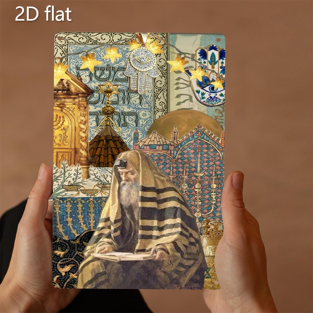 CIFBUY Vintage Jewish Elder Re - Wall Art recension och pris