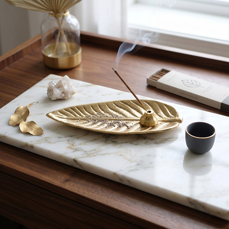 Vintage Gold Decorative Tray,  - Candle Holder Decor recension och pris