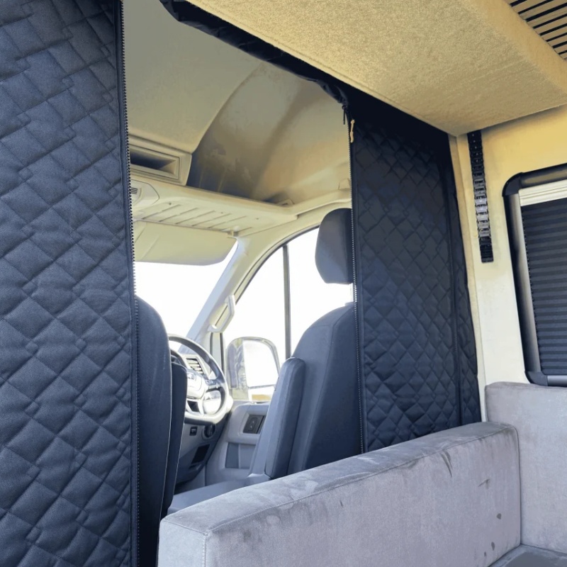 Insulated Cab Divider Curtain  - Curtain Curtain recension och pris