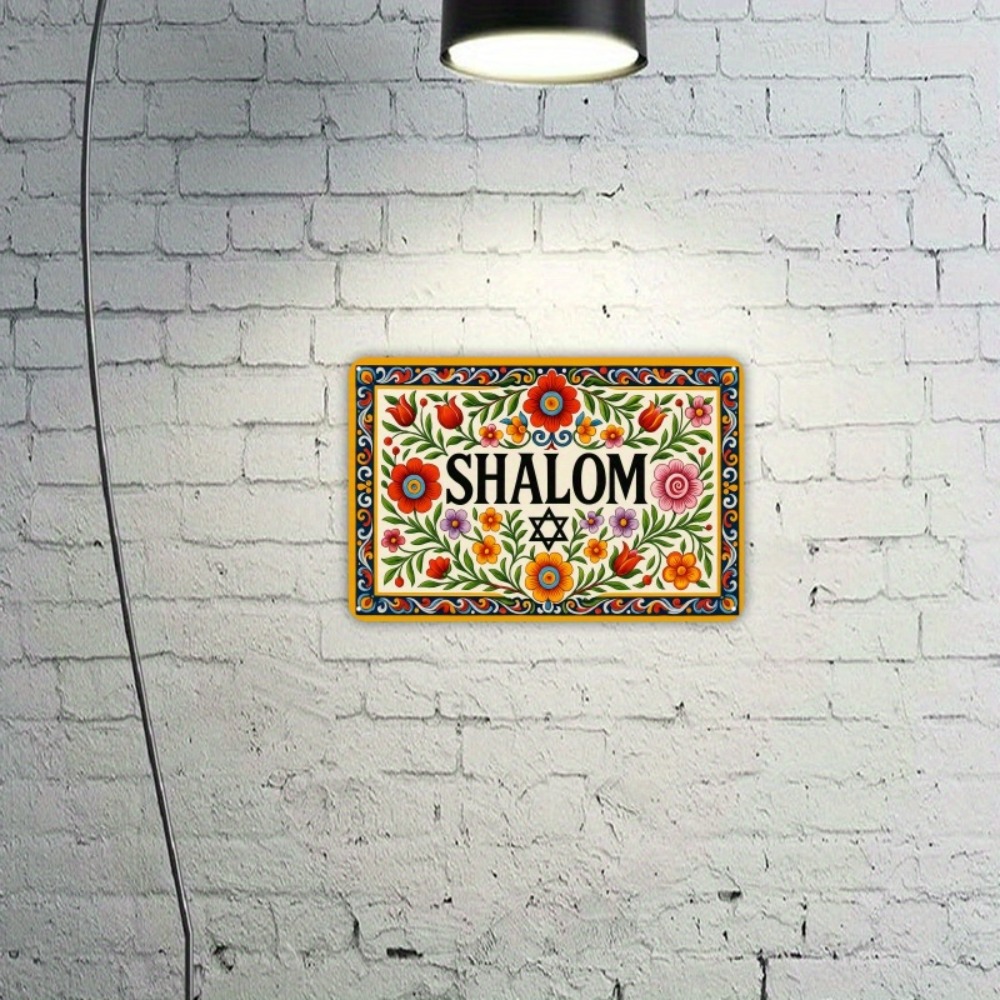 CIFBUY Vintage Aluminum Wall A - Wall Art recension och pris