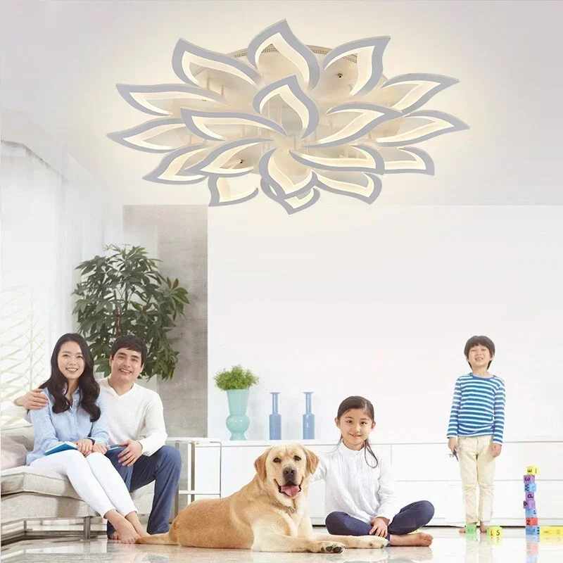 Designer LED Petal Chandelier  - Interior Design High End recension och pris