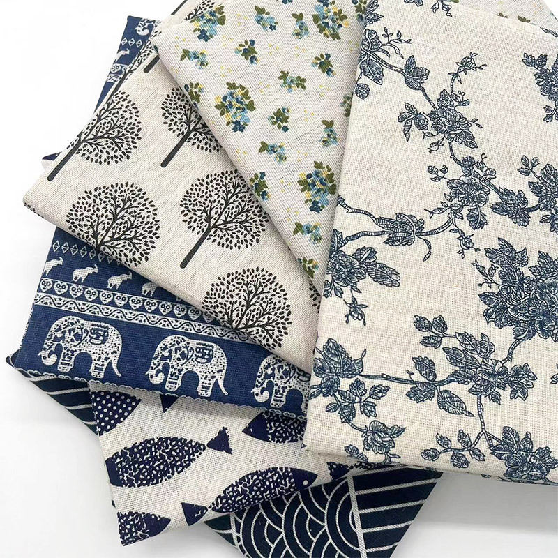 Retro Boho Floral Cotton Linen - Curtain Curtain recension och pris