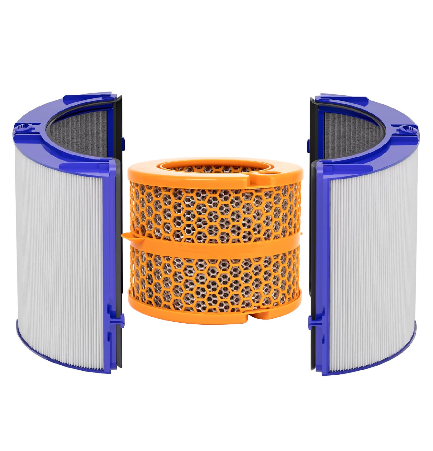 2-IN-1 HEPA+Carbon Filter For  - Dyson Fan Tp07 recension och pris