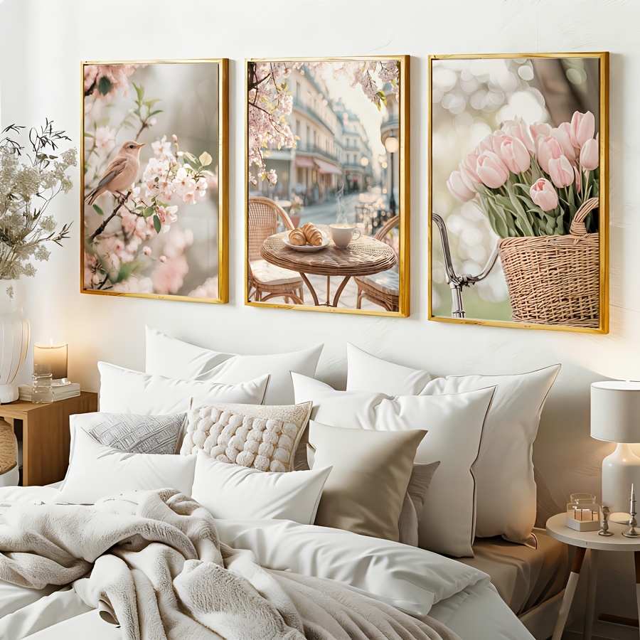 3pcs/set Romantic Paris Street - Abstract Canvas Set recension och pris