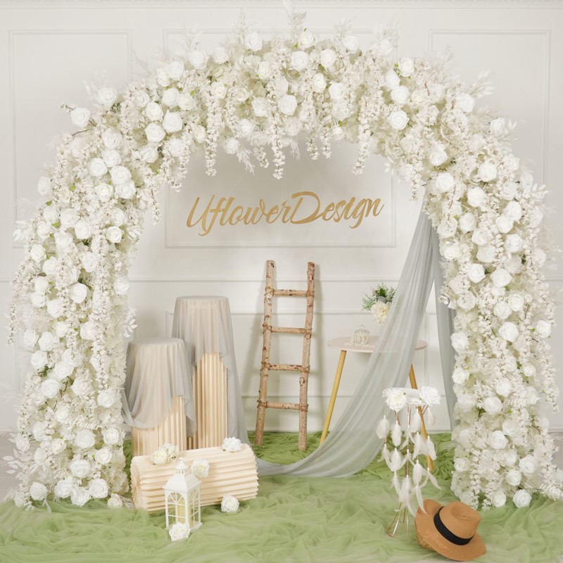 5D Luxury White Rose Babysbrea - Table Runner recension och pris