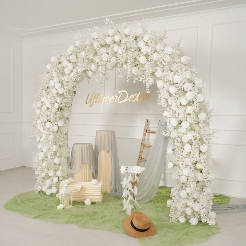 5D Luxury White Rose Babysbrea - Table Runner recension och pris