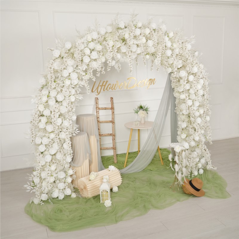 5D Luxury White Rose Babysbrea - Table Runner recension och pris