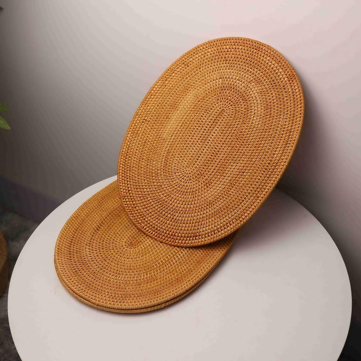 Eco-Friendly Rattan Modern Ova - Table Runner recension och pris