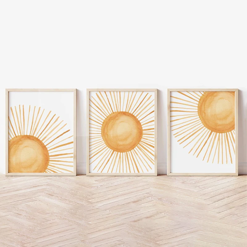 3pcs frameless Canvas Painting - Abstract Canvas Set recension och pris