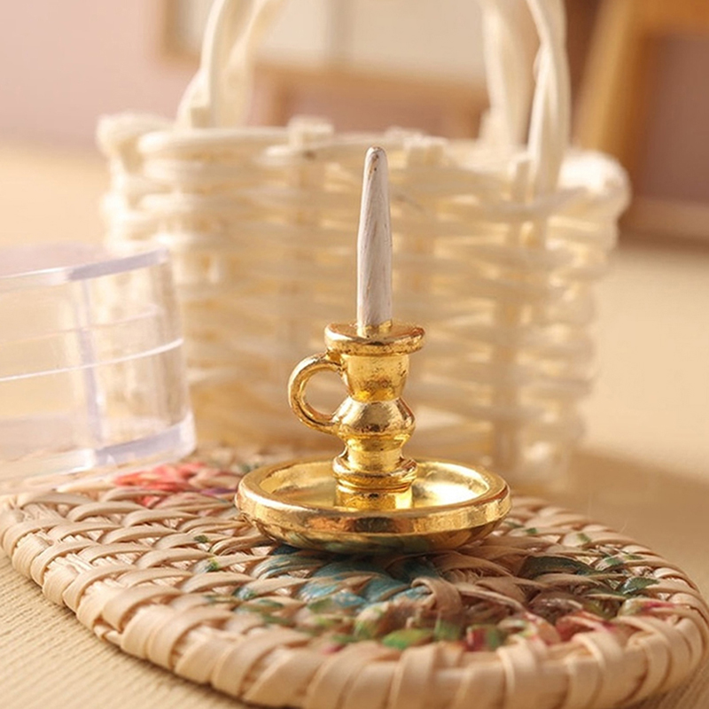 1:12 Dollhouse Miniature Candl - Candle Holder Decor recension och pris
