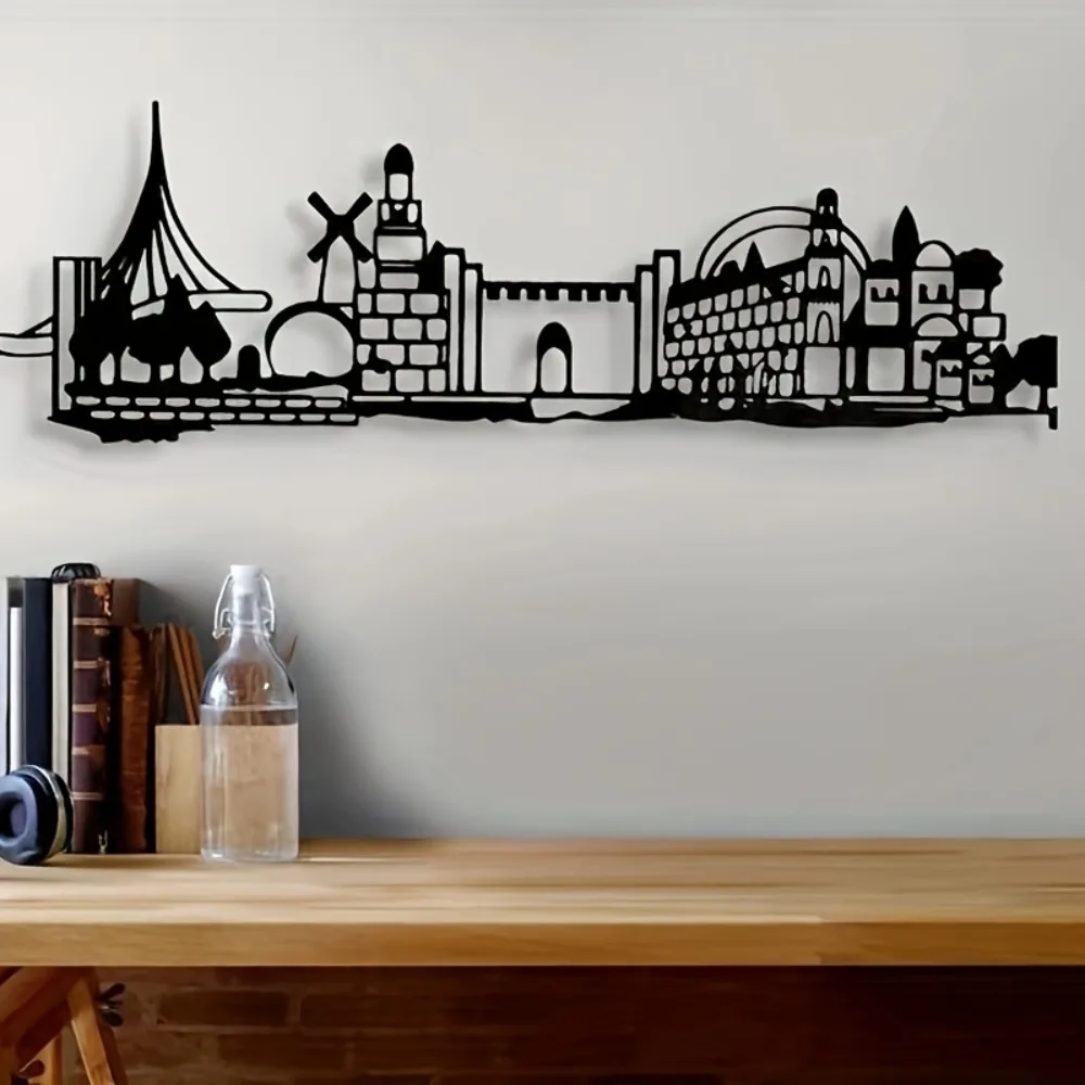 CIFBUY Iron Wall Art Jerusalem - Wall Art recension och pris
