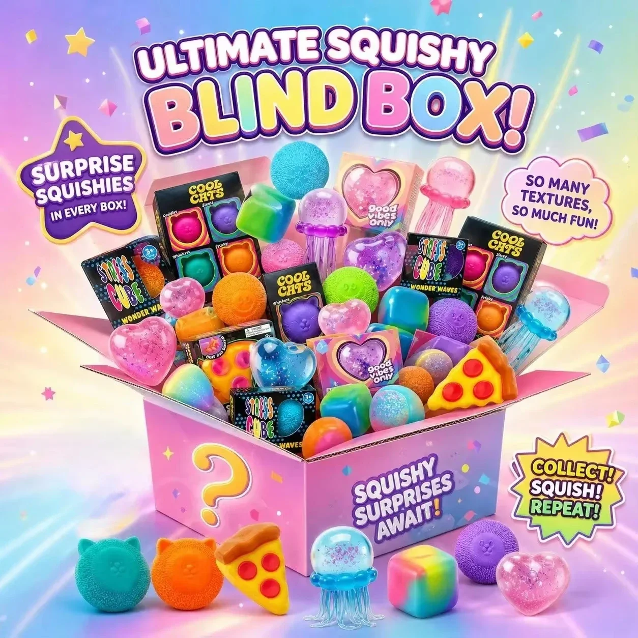 120+Pcs Surprise Box Toys Nove - Curtain Curtain recension och pris
